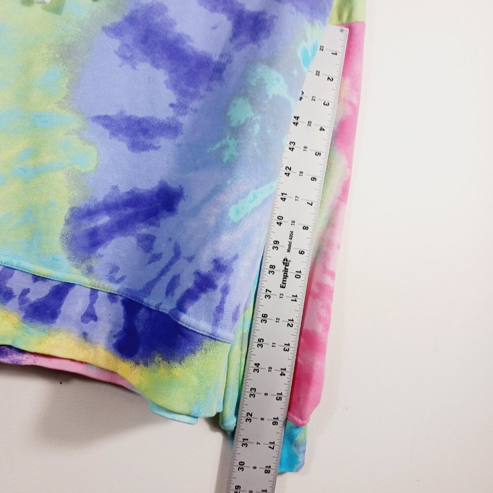Nike Tie-Dye Pastel Hoodie in Pink, Blue, Green, Purple - Picture 12 of 16